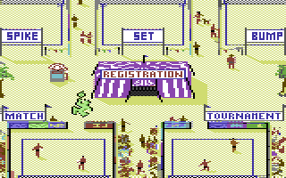 Kings of the Beach screenshot 3 for Commodore 64